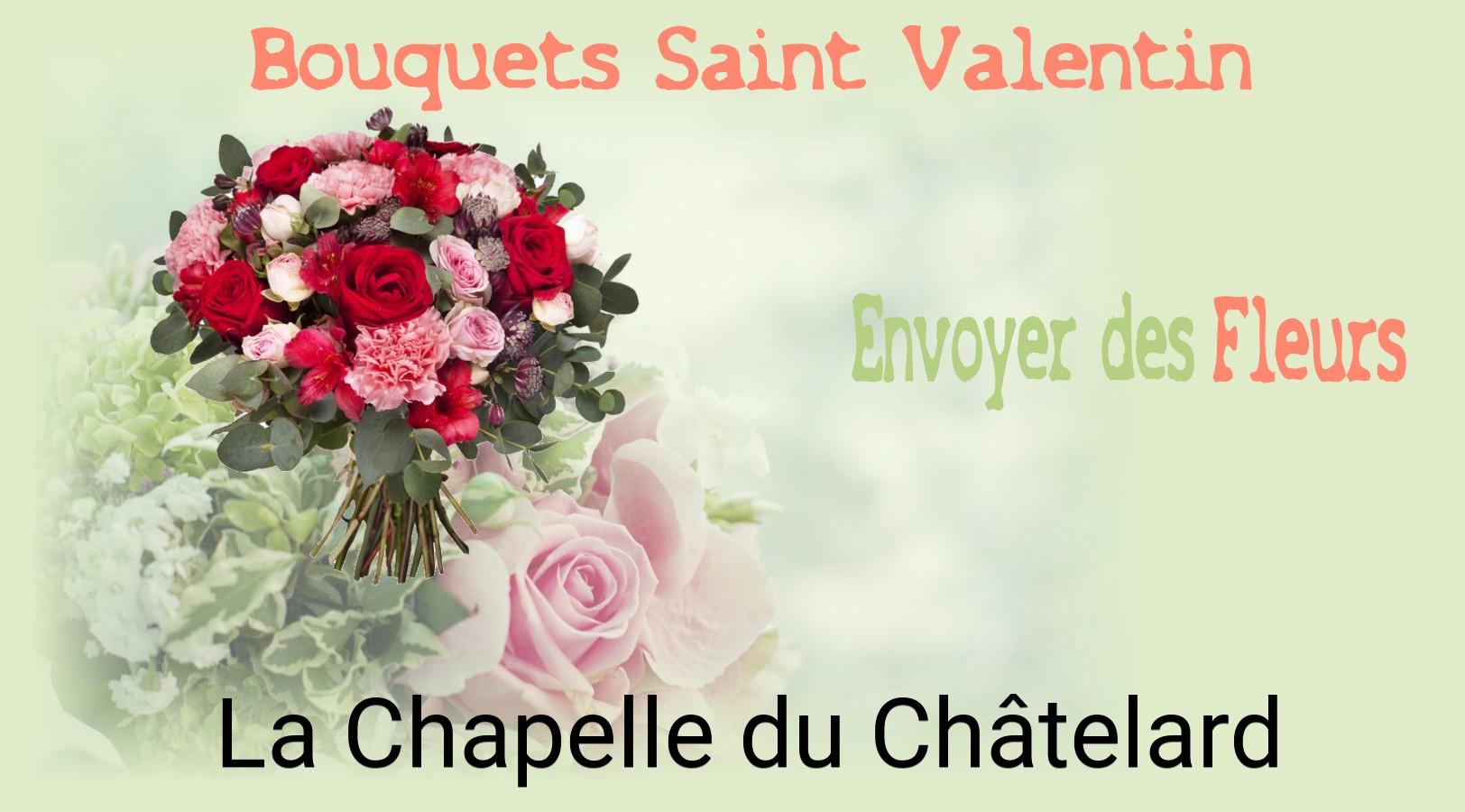 Roses de Saint-Valentin livrées à La Chapelle-du-Châtelard